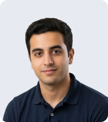 Confident AI avatar man for legal compliance videos